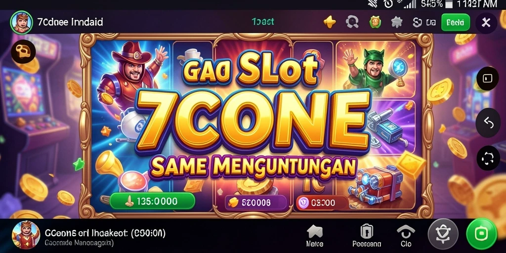 Tampilan gameplay seru dan menarik dari 7CONE Slot.