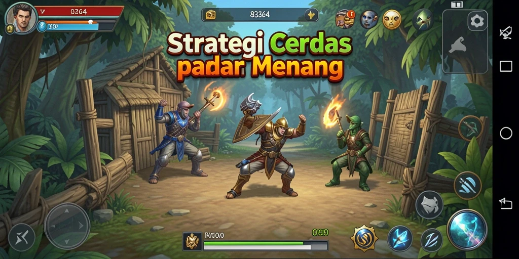 Tampilan gameplay menarik dari 8364 yang penuh strategi.