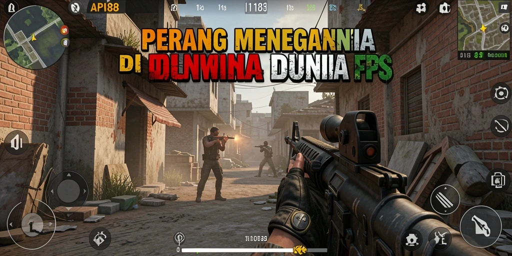 Tangkapan layar API88 menampilkan peperangan seru dengan grafik FPS yang mengesankan.