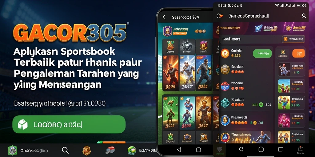 Tampilan utama GACOR305 menampilkan berbagai pilihan taruhan olahraga.