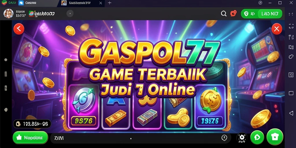Tampilan gameplay GASPOL77 yang menarik dan seru.