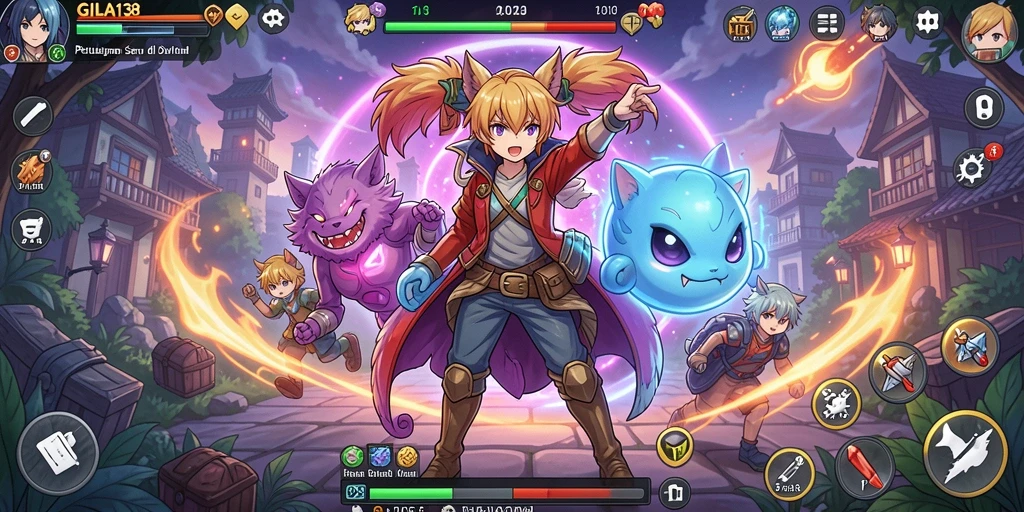 Gameplay menarik dari GILA138 yang menampilkan aksi karakternya.