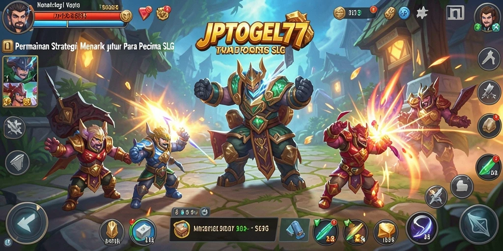 Screenshot gameplay JPTOGEL77 menampilkan aksi pertempuran dan strategi mendalam.