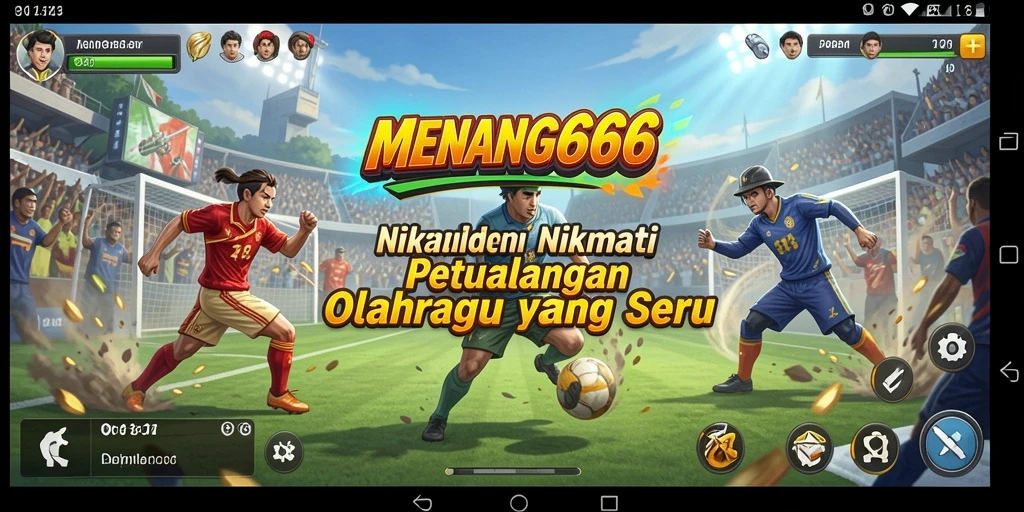 Tampilan menarik dari gameplay MENANG666 yang penuh aksi olahraga.
