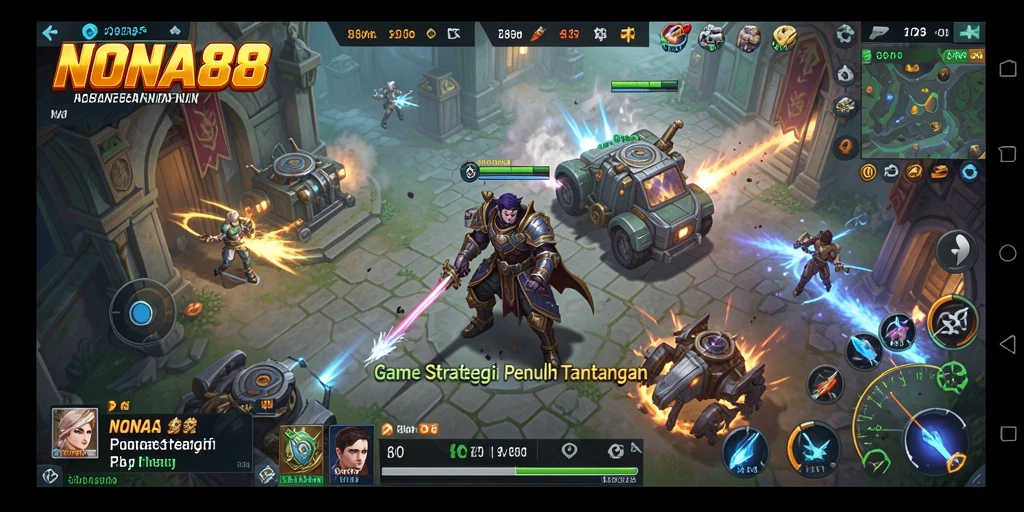 Tampilan gameplay NONA88 yang mengasyikkan dan penuh strategi.